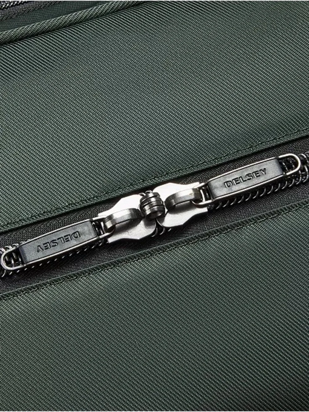 Delsey Paris Men's Dark Green Laptop Weekender Bag duffel bag, luggage